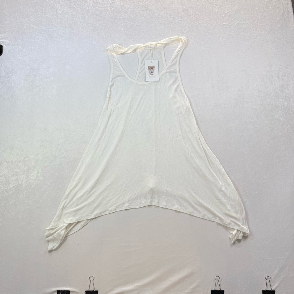 Reborn J Cream Sleeveless Top